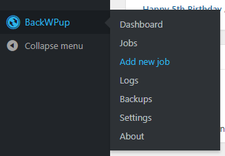 Integrating EasyCron and Dropbox with BackWPup